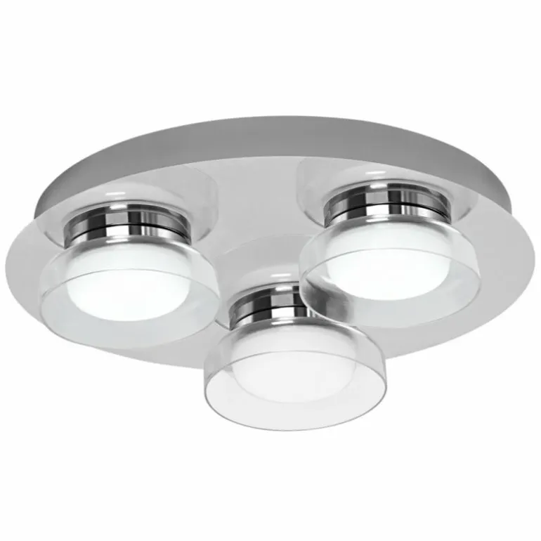 Plafonnier LEDVANCE Bathroom Argenté, 1 lumière