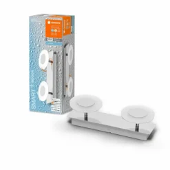 Plafonnier LEDVANCE Bathroom Argenté, 1 lumière