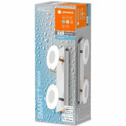 Plafonnier LEDVANCE Bathroom Argenté, 1 lumière