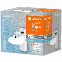 Plafonnier LEDVANCE Bathroom Argenté, 1 lumière