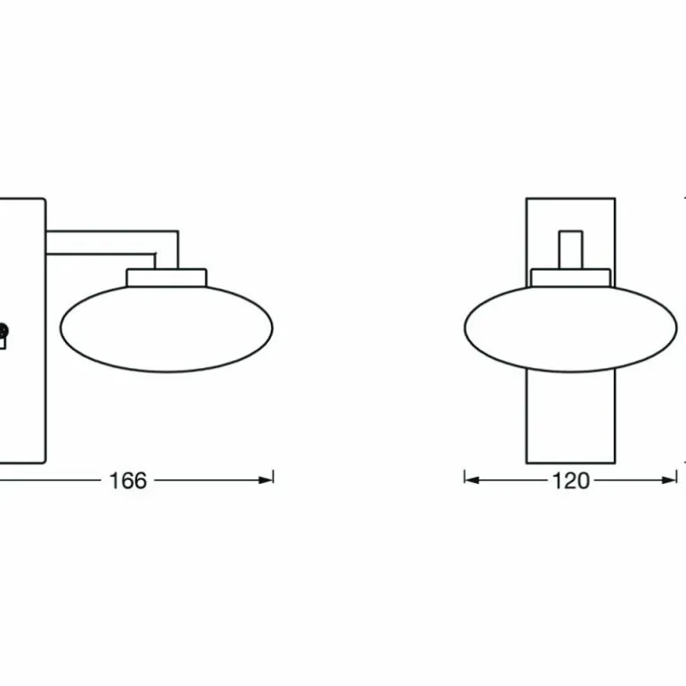 Plafonnier LEDVANCE Bathroom Argenté, 1 lumière