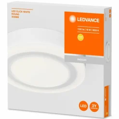 Luminaires Ledvance Éclairage Led|Plafonnier LEDVANCE CLICK Blanc, 1 lumière