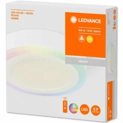 Luminaires Ledvance Éclairage Led|Plafonnier LEDVANCE COLOR+ WHITE Blanc, 1 lumière, Télécommandes