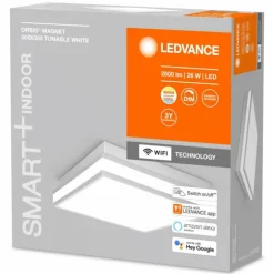 Plafonnier LEDVANCE Decorative Gris, 1 lumière