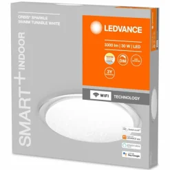 Plafonnier LEDVANCE Decorative Blanc, 1 lumière