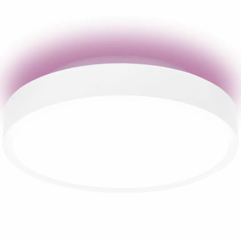 Plafonnier LEDVANCE Decorative Blanc, 1 lumière, Changeur de couleurs