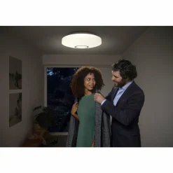 Luminaires Ledvance Éclairage Led|Plafonnier LEDVANCE ORBIS Blanc, 1 lumière, Détecteur de mouvement