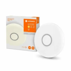 Luminaires Ledvance Éclairage Led|Plafonnier LEDVANCE ORBIS Blanc, 1 lumière, Détecteur de mouvement