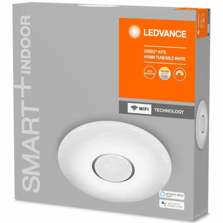 Plafonnier LEDVANCE ORBIS Blanc, 1 lumière