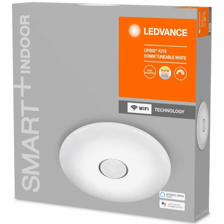 Plafonnier LEDVANCE ORBIS Blanc, 1 lumière