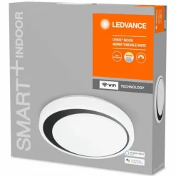 Plafonnier LEDVANCE ORBIS Noir, 1 lumière