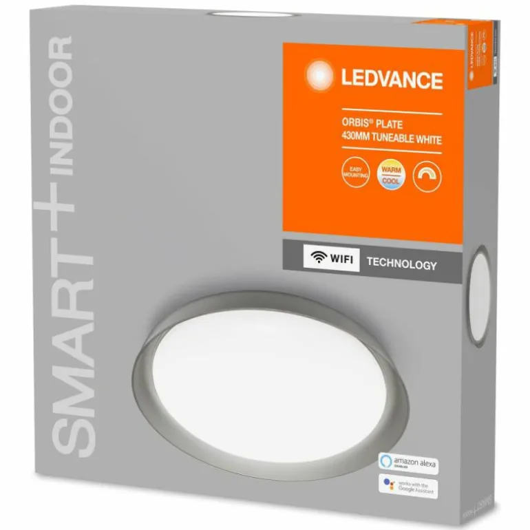 Plafonnier LEDVANCE ORBIS Blanc, 1 lumière
