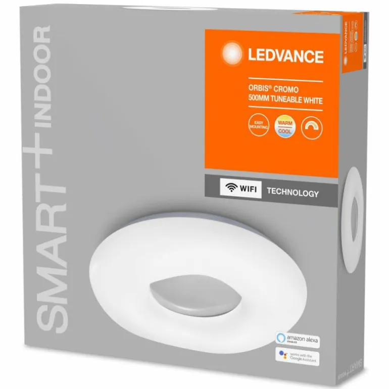 Plafonnier LEDVANCE ORBIS Blanc, 1 lumière