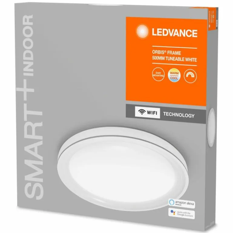 Plafonnier LEDVANCE ORBIS Blanc, 1 lumière