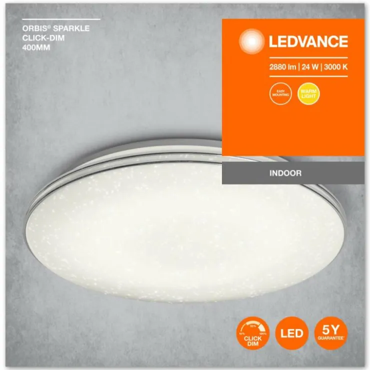 Luminaires Ledvance Éclairage Led|Plafonnier LEDVANCE ORBIS® Blanc, 1 lumière