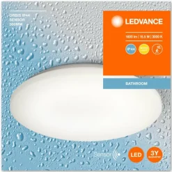 Luminaires Ledvance Éclairage Led|Plafonnier LEDVANCE ORBIS® Blanc, 1 lumière, Détecteur de mouvement