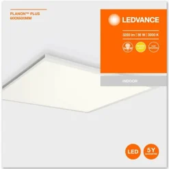Luminaires Ledvance Éclairage Led|Plafonnier LEDVANCE PLANON Blanc, 1 lumière