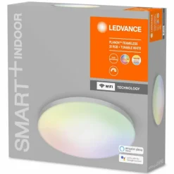 Plafonnier LEDVANCE PLANON Blanc, 1 lumière, Changeur de couleurs