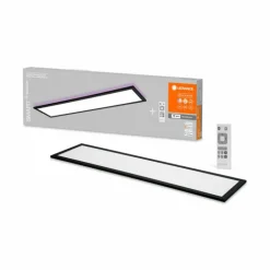 Plafonnier LEDVANCE PLANON Noir, 1 lumière, Changeur de couleurs