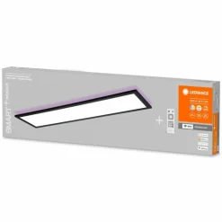 Plafonnier LEDVANCE PLANON Noir, 1 lumière, Changeur de couleurs