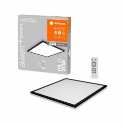 Plafonnier LEDVANCE PLANON Noir, 1 lumière, Changeur de couleurs