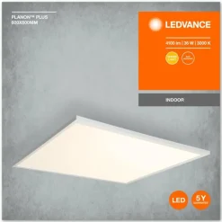 Luminaires Ledvance Éclairage Led|Plafonnier LEDVANCE PLANON Blanc, 1 lumière