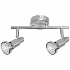 Luminaires Ledvance Éclairage Led|Plafonnier LEDVANCE SPOT Argenté, 2 lumières