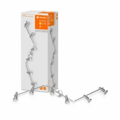 Luminaires Ledvance Éclairage Led|Plafonnier LEDVANCE SPOT Argenté, 6 lumières
