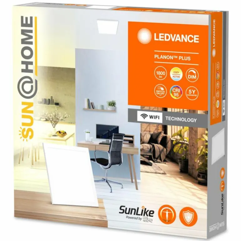 Plafonnier LEDVANCE Sun@Home Blanc, 1 lumière