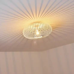 hofstein Plafonniers|Plafonnier Lepa Blanc, 1 lumière