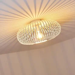 hofstein Plafonniers|Plafonnier Lepa Blanc, 1 lumière