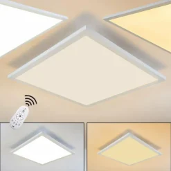 hofstein Éclairage Led|Plafonnier Lerum LED Blanc, 1 lumière