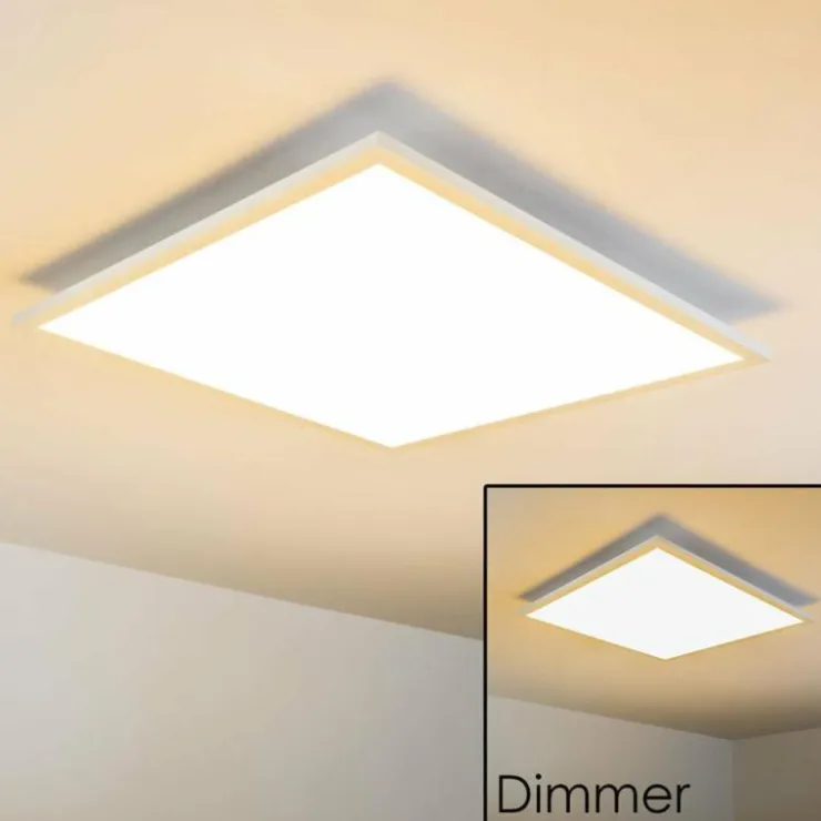 hofstein Éclairage Led|Plafonnier Lerum LED Blanc, 1 lumière