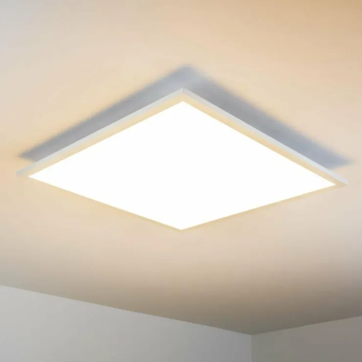 hofstein Éclairage Led|Plafonnier Lerum LED Blanc, 1 lumière