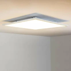 hofstein Éclairage Led|Plafonnier Lerum LED Blanc, 1 lumière