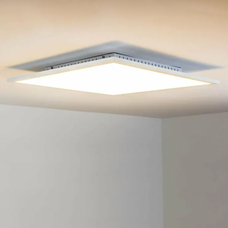 hofstein Éclairage Led|Plafonnier Lerum LED Blanc, 1 lumière