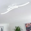 hofstein Éclairage Led|Plafonnier Letala LED Blanc, 2 lumières