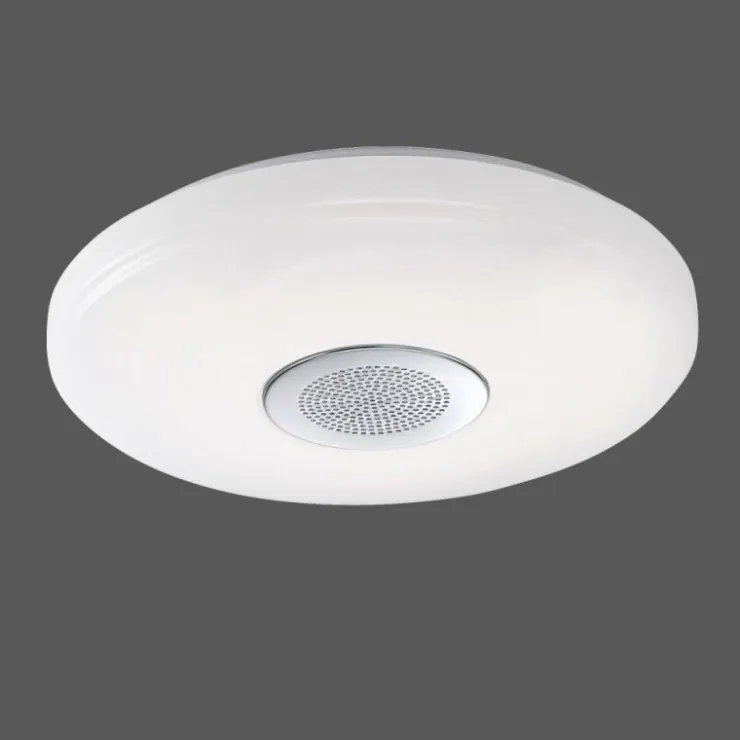 Luminaires Leuchten Direkt Éclairage Led|Plafonnier Leuchten Direkt PELVO LED Blanc, 1 lumière, Télécommandes, Changeur de couleurs