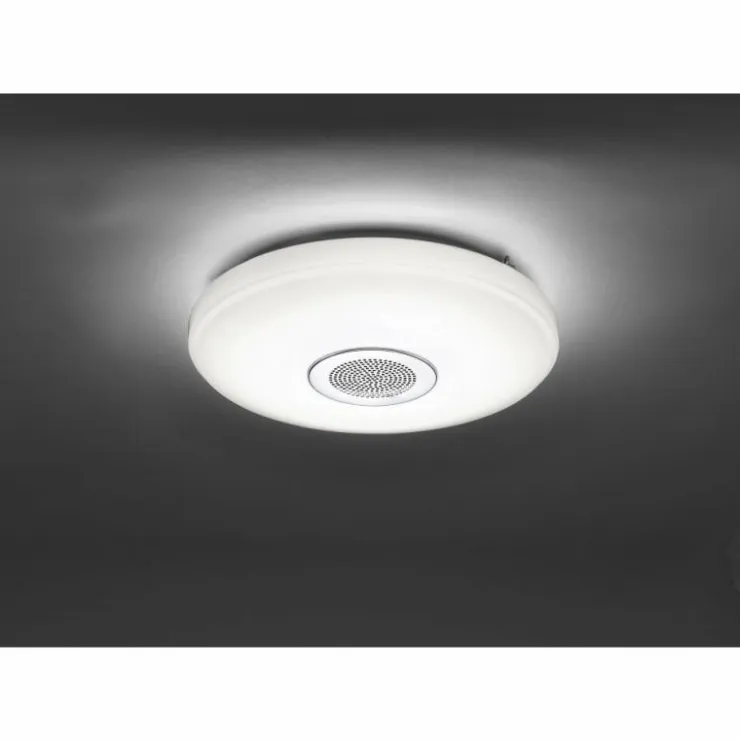 Luminaires Leuchten Direkt Éclairage Led|Plafonnier Leuchten Direkt PELVO LED Blanc, 1 lumière, Télécommandes, Changeur de couleurs