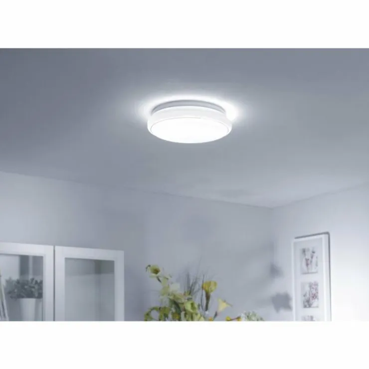 Luminaires Leuchten Direkt Éclairage Led|Plafonnier Leuchten Direkt JUPITER LED Blanc, 1 lumière