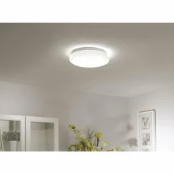 Luminaires Leuchten Direkt Éclairage Led|Plafonnier Leuchten Direkt JUPITER LED Blanc, 1 lumière