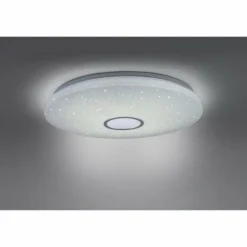 Luminaires Leuchten Direkt Éclairage Led|Plafonnier Leuchten Direkt JONAS LED Blanc, 1 lumière, Télécommandes