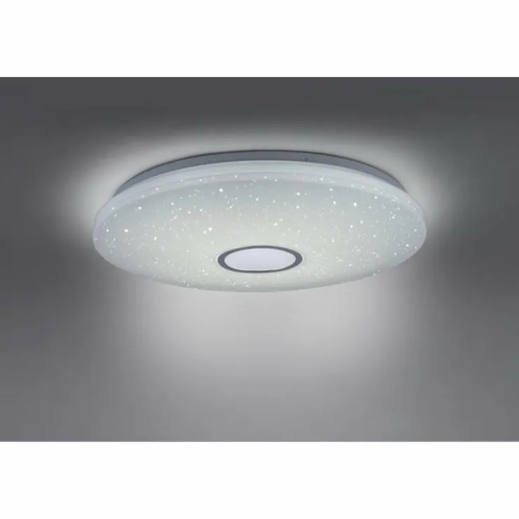 Luminaires Leuchten Direkt Éclairage Led|Plafonnier Leuchten Direkt JONAS LED Blanc, 1 lumière, Télécommandes