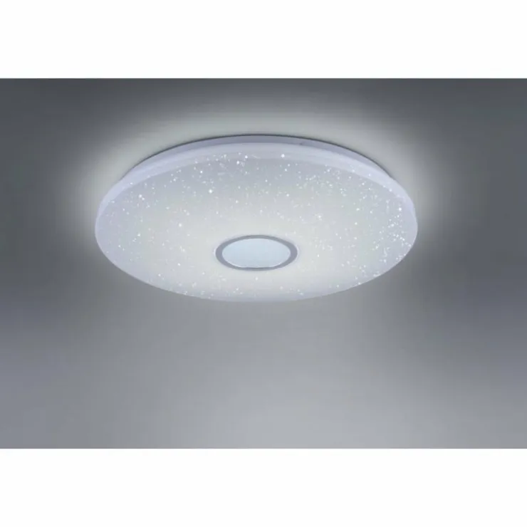 Luminaires Leuchten Direkt Éclairage Led|Plafonnier Leuchten Direkt JONAS LED Blanc, 1 lumière, Télécommandes
