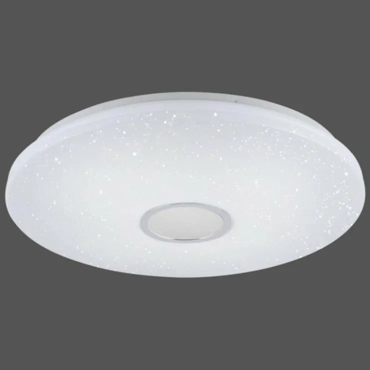 Luminaires Leuchten Direkt Éclairage Led|Plafonnier Leuchten Direkt JONAS LED Blanc, 1 lumière, Télécommandes