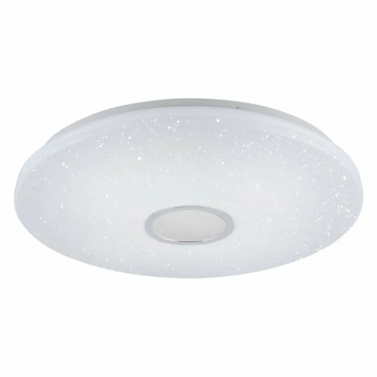 Luminaires Leuchten Direkt Éclairage Led|Plafonnier Leuchten Direkt JONAS LED Blanc, 1 lumière, Télécommandes