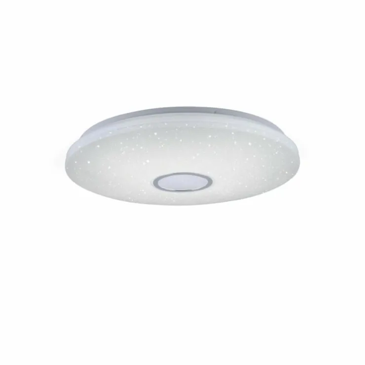 Luminaires Leuchten Direkt Éclairage Led|Plafonnier Leuchten Direkt JONAS LED Blanc, 1 lumière, Télécommandes