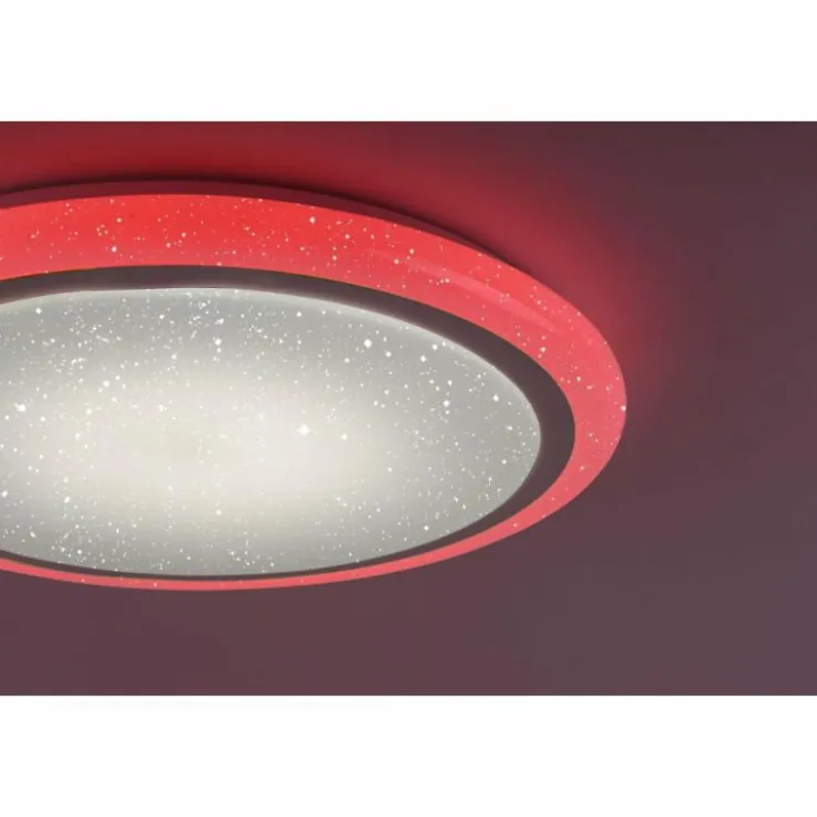 Luminaires Leuchten Direkt Éclairage Led|Plafonnier Leuchten Direkt LUISA LED Blanc, 1 lumière, Télécommandes, Changeur de couleurs