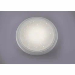 Luminaires Leuchten Direkt Éclairage Led|Plafonnier Leuchten Direkt LUISA LED Blanc, 1 lumière, Télécommandes, Changeur de couleurs