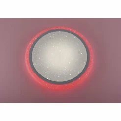 Luminaires Leuchten Direkt Éclairage Led|Plafonnier Leuchten Direkt LUISA LED Blanc, 1 lumière, Télécommandes, Changeur de couleurs